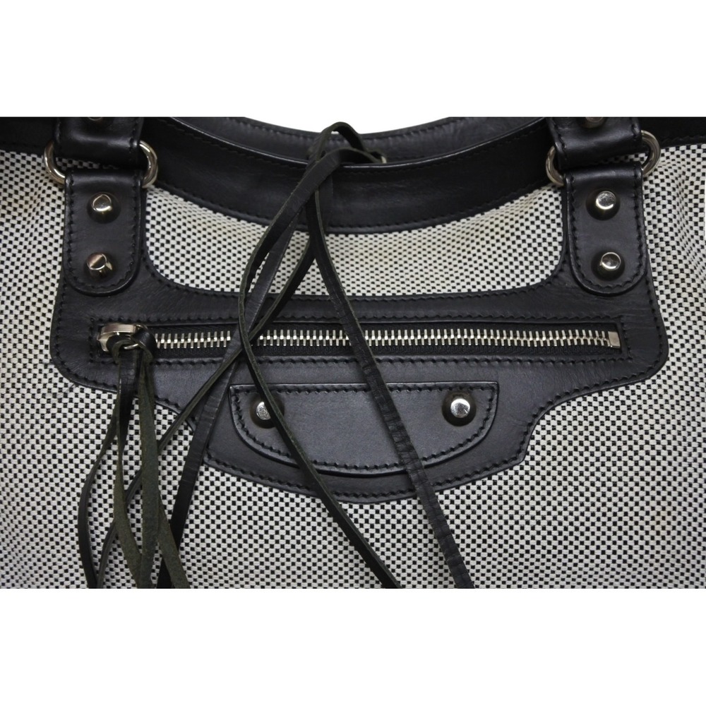 Balenciaga Bag Giant White City Black - Picture 5 of 10